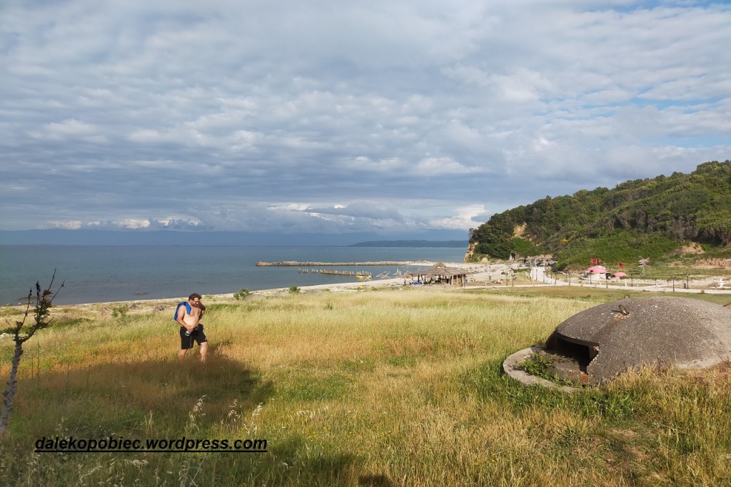 Półwysep Rodonit , dojazd dość męczący